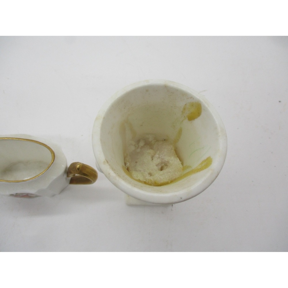 Miniature Porcelain Lot Vase Creamer Egg Cup Steins Teacup Etc - Picture 7 of 10